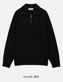 Jed Cash Hachi Half Zip-up Knit