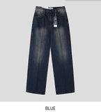 Vir Center Crease Garment Bootcut Denim