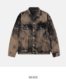 Rick smudging denim jacket
