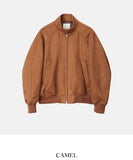 Kai snap suede jumper