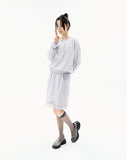 Layered Mesh Nylon Sweatshirts