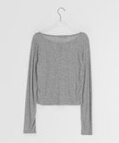 Kunibi Summer Ribbed Long Sleeve Cardigan