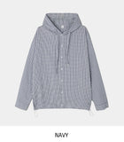 Fruit Check String Hood Shirt