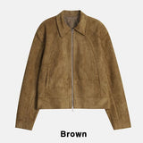 Kyle Suede Crop Jacket