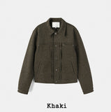 Poste Rivet Leather Trucker Jacket
