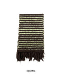 Choki Stripe Wool Muffler