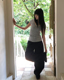 Marker Cut Wide Pants