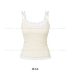 Cheek Flower Layered Sleeveless