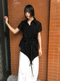 SUMMER FRILL LAYERED SHIRT