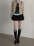 Keele Crop Napoleon Jacket