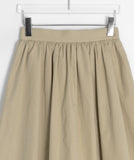 Cueheu Banding Flare Midi Skirt