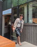 Bureau Linen Bermuda Denim Pants