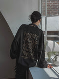Reversal printed knitwear