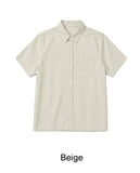 Rudil Crop-Dyed Short Sleeve Shirt