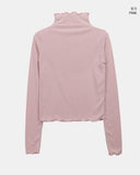 Ledan Turtleneck Layered Long Sleeve T-Shirt