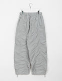 [unisex] Oako banding nylon string balloon wide pants