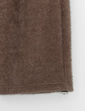 Halka Bokashi Hairy Knit Banding Wide Pants