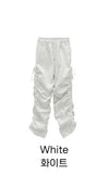 Nylon Side Shirring Pants