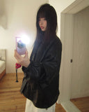 Marang Big Pocket Leather Jacket