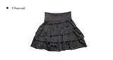 Kyuhi Frill Tiered Mini Skirt