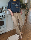 Mori Long Wide Damage Pants