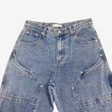 (Unisex) Midio Carpenter Denim Pants