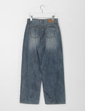 Maomi Summer Washing Wide Denim Pants