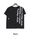 Tess Funky Lettering Crop Tee