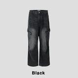 Ed Dart Cargo Denim Pants