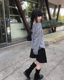 [Plan] Dottie Off-Shoulder Ribbon Cable Knit