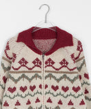 Kito Nordic Knit Zip-Up