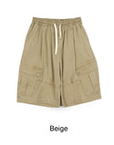 Sepi Washed Cargo Bermuda Pants