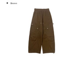 Latter Cargo String Wide Pants