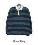 Piel Stripe Collar Tee