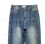 Ser vintage washed flare denim pants