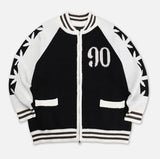 90 Stadium Two-Way Knit Zip-Up