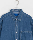 [unisex] Neico Denim Over Short Sleeve Shirt