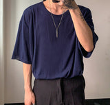 [1+1] Overfit U Neck Short Sleeve Tee