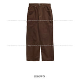 Work patch carpenter pants