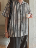 Kao Crochet Half Shirt