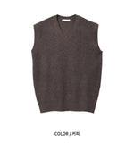 Cathy V-neck Knit Vest