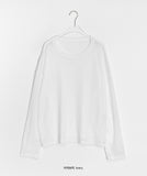 Byulo Basic Summer Linen Long Sleeve Tee