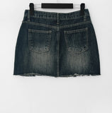 Mammal Denim Mini Skirt