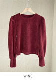 Chandley Velvet Ribbed Puff T-shirt