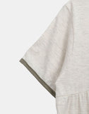 Dason Henley Neck Short Sleeve One Piece