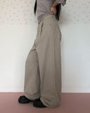 Hichel Washed Wide Pants