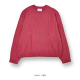 Glan cable knit