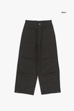 Senj over parachute snap denim pants