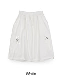 Ber Cross Eyelet Bermuda Pants