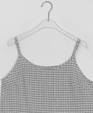 Jabel Check Frill Layered Sleeveless